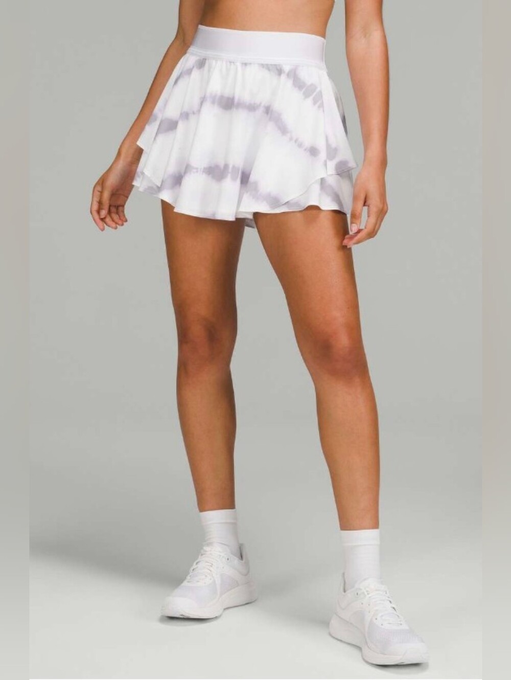 Lululemon Court Rival High-Rise Skirt Built In Shorts Transverse Lilac Multi 0